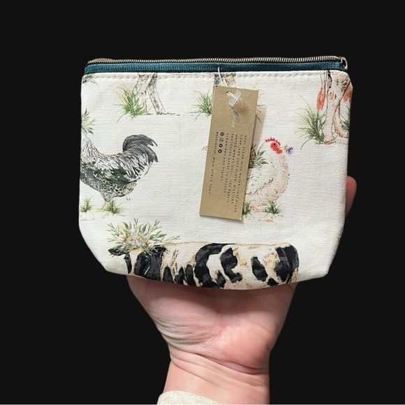 🌻NEW w/tags BCRUZ Country Animal Theme Everyday Pouch - Picture 12 of 12